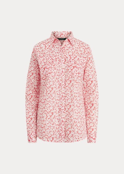 Camisa Ralph Lauren Floral Algodão Mulher 23479-ZQRV